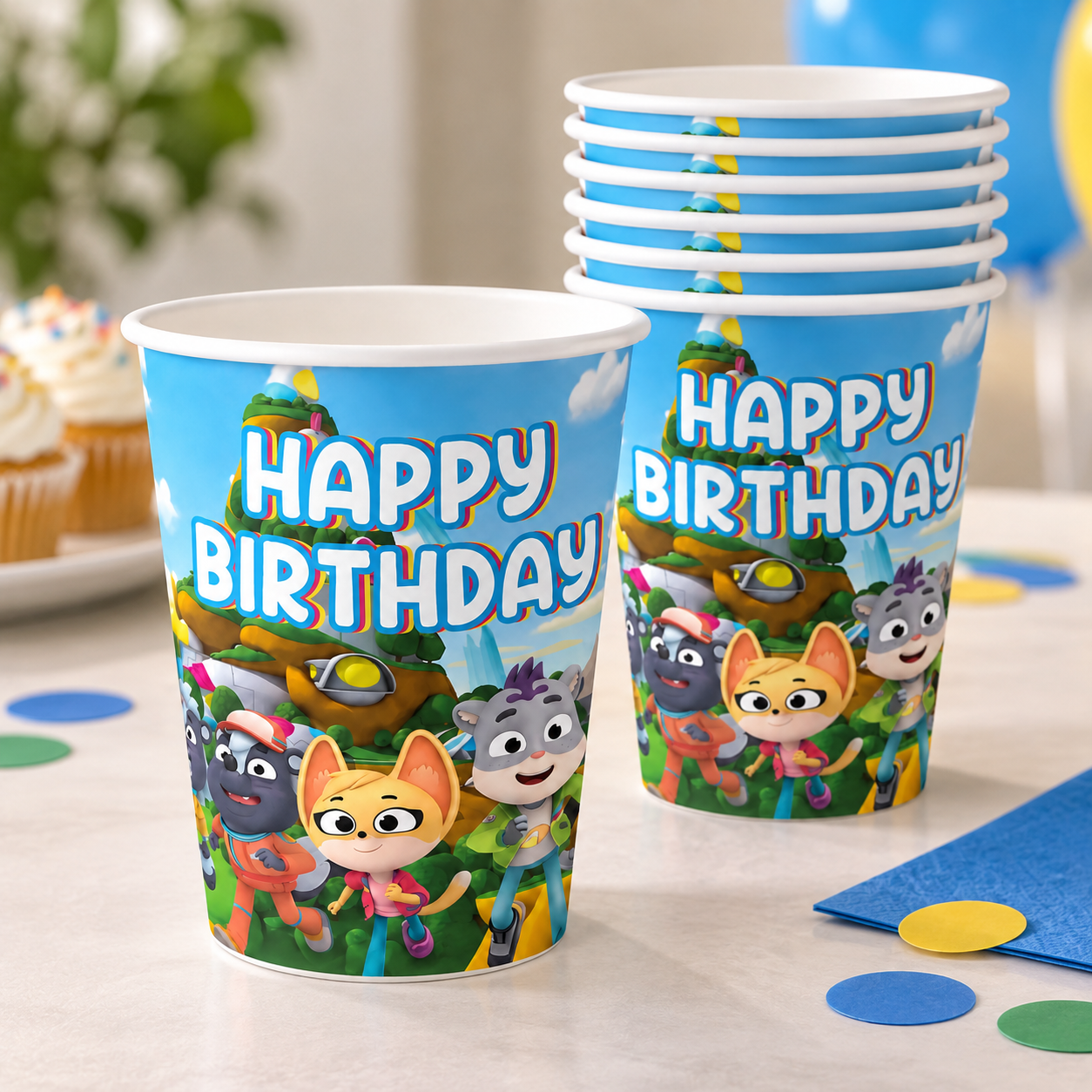Creature Cases 9oz Paper Cups - 10 PK